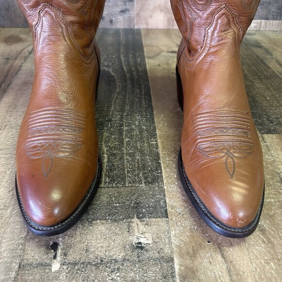 Lucchese 2000 Western T3097R4 Cowboy Boots Mens 10 D - Picture 10 of 12